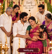 Loving Family Moment