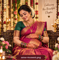 Traditional Saree Moment